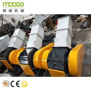 Mesin Daur Ulang Plastik Crusher Industri PE PVC Tebal Pipa Dinding Crusher