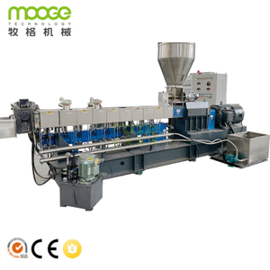 TDY72 600kg / jam Paralel Twin Screw Daur Ulang Botol PET Flake Pelletizing Line