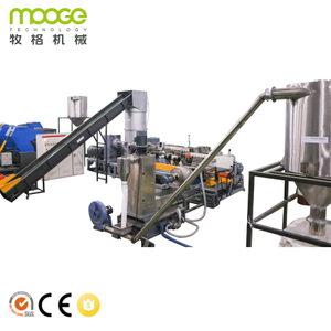 Die Face Water Ring Cutting Plastik PE Film Pelletizing Line