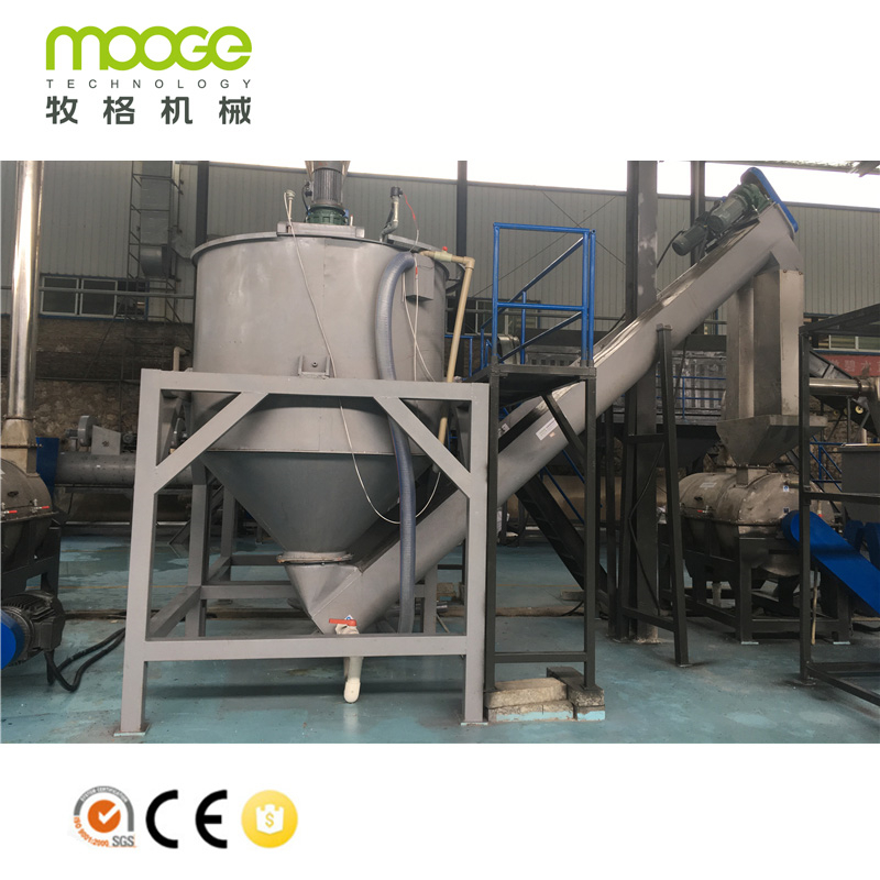 Industri PET Crushing Drying Recycling Line Mesin Cuci Botol Plastik