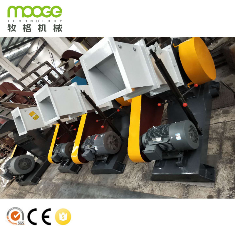 Mesin Daur Ulang Plastik Crusher Industri PE PVC Tebal Pipa Dinding Crusher